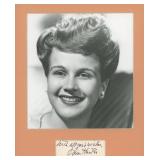 Planet of The Apes Kim Hunter signature cut and...