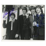 The Beatles vintage photo autographed by Paul...