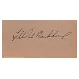 Lifeboat Tallulah Bankhead signature slip