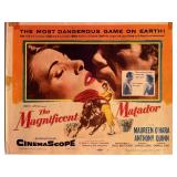 The Magnificent Matador original 1955 Vintage...