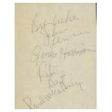 The Beatles signature cut. GFA Authenticated