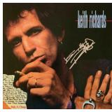 Keith Richards signed Talk is Cheap album