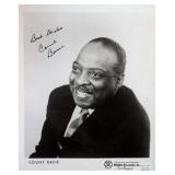 Count Basie signed photo