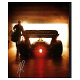 F1 Brad Pitt facsimile signed photo