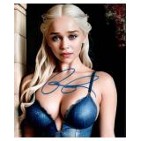 Game of Thrones Emilia Clarke facsimile signed...