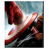 Captain America Anthony Mackie facsimile signed...