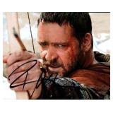 Gladiator Russell Crowe facsimile signed photo