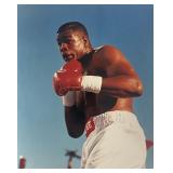 Professional boxer Riddick Bowe photo