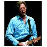 Eric Clapton facsimile signed photo