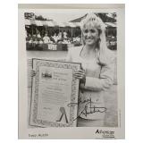 Tennis champion Tracy Austin signed photo