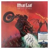 Meat Loaf Bat Out Of Hell signed album. Beckett...