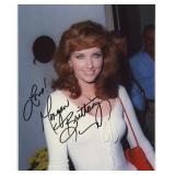The Birds Morgan Brittany signed Dallas photo