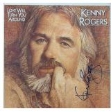 Kenny Rogers Love Will Turn You Around signed...