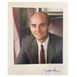 Senator Jake Garn signed photo