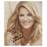 Country singer Trisha Yearwood signed photo