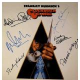 Clockwork Orange cast signed soundtrack
