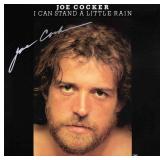 Joe Cocker I Can Stand A Little Rain signed album