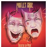 Motley Crue signed Theatre Of Pain album