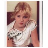 ET Drew Barrymore signed photo