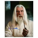 Lord of the Rings Ian McKellen signed photo