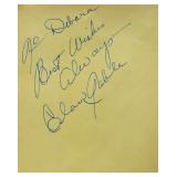 Gone With The Wind Clark Gable signature slip