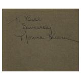 Norma Shearer signature slip