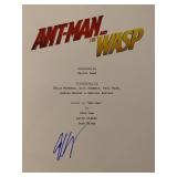 Ant-Man and the Wasp signed script cover