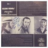 Glenn Ferris Alive in Paris signed album insert