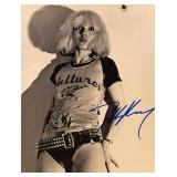 Blondie Debbie Harry signed photo