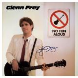 Glenn Frey  No Fun Aloud signed album
