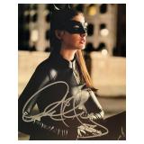 The Dark Knight Anne Hathaway signed photo