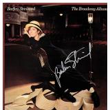 Barbra Streisand signed The Broadway album