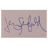 Jerry Seinfeld signature slip