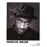 Jazz Musician Marcus Miller signed photo