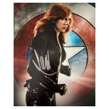 The Avengers Scarlett Johansson signed photo