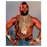 A Team Mr. T signed photo
