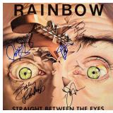Rainbow signed Straight Between The Eyes album