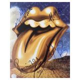 Rolling Stones signed Bridges to Babylon tour...