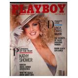 Playboy Magazine June 1986 Kathy Shower...