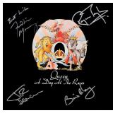Queen A Day the the Races band signed album