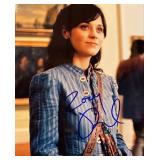 New Girl Zooey Deschanel signed photo