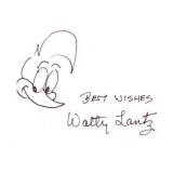 Woody Woodpecker creator Walter Lantz Signed...