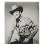 The Arizona Cowboy Rex Allen signed photo