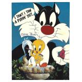 Looney Tunes Animator Chuck Jones Signed Artwork