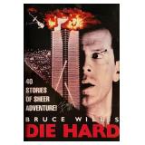 Die Hard Movie Poster Signed by Bruce Willis