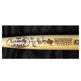 NY Mets Nolan Ryan Signed LE Bat JSA Authenticated
