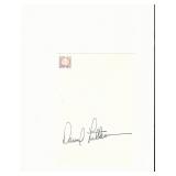 Talk Show Host David Letterman hand drawn...