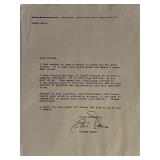 General Hospital Stuart Damon Signed Letter