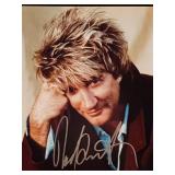 Rod Stewart signed photo