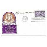 Grandma Moses signed first day cover